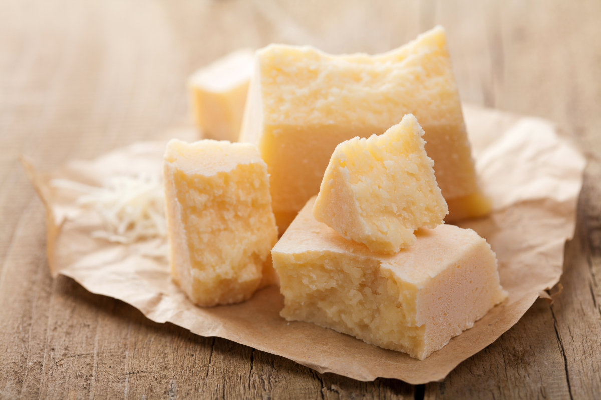 Parmesan einfach aufbewahren